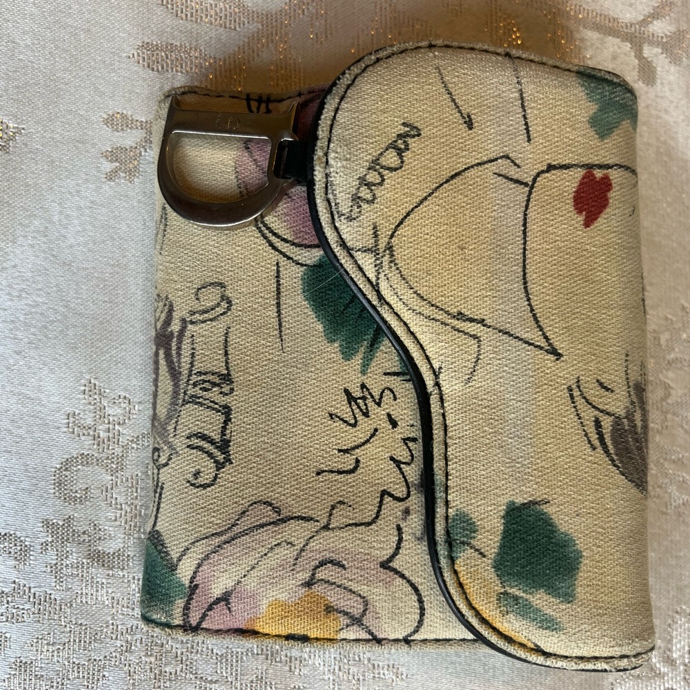 Authentic Christian Dior Saddle Wallet
